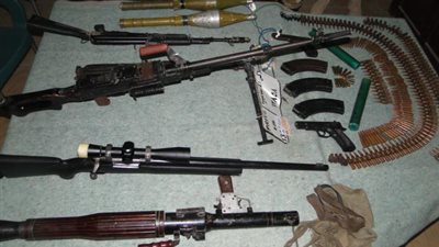 بالصور.. المتحدث العسكري: استشهاد شرطي ومقتل 3 إرهابيين بالعريش