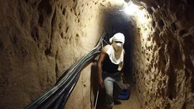 تقرير دولي: أنشطة الأنفاق أسفل الحدود بين غزة ومصر محدودة للغاية