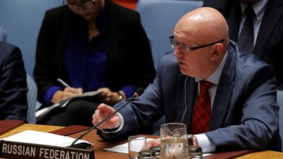 مندوب روسيا بالأمم المتحدة يطالب العالم بحل للقضية الفلسطينية