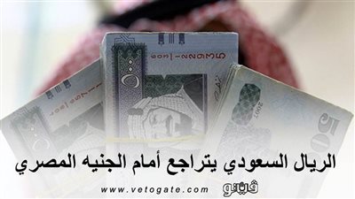 الريال السعودي يتراجع أمام الجنيه المصري