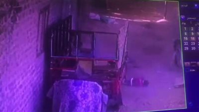 لحظة انفجار منزل بقرية السعادوة في قنا (فيديو)