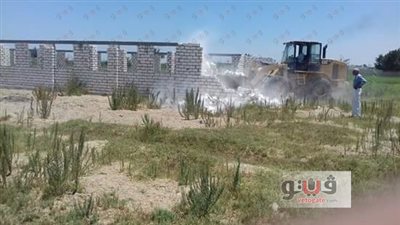 إزالة 32 تعديا بمنطقة سوق السبت في الإسماعيلية