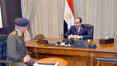 السيسي يستقبل وزير الدفاع والإنتاج الحربي