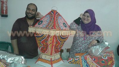 بالصور.. «ثقافة طوخ» ينظم ورش عمل لصناعة «فوانيس رمضان»