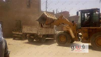 رفع 100 طن مخلفات وإحالة 22 طبيبا وعاملا للتحقيق بالغنايم