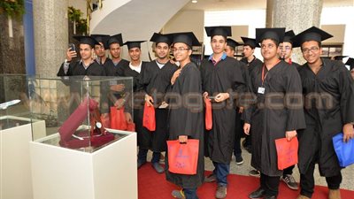 بالصور.. مصر للطيران للصيانة تستضيف أوائل الثانوية العامة