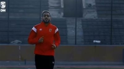 الأهلي ينشر فيديو حماسي لكهربا في التدريبات