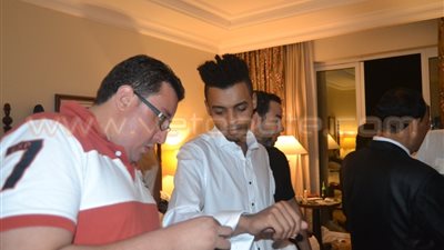 بالفيديو والصور.. التجهيزات الأخيرة لـ«أوكا» قبل زفافه على «مي كساب»