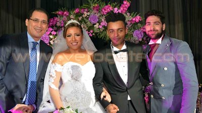 صور جديدة لحفل زفاف «أوكا» ومي كساب