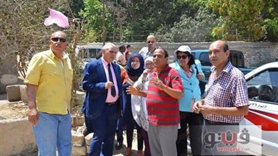 بالصور.. سكرتير عام الإسماعيلية يتفقد تطوير منطقة علي عيد العشوائية