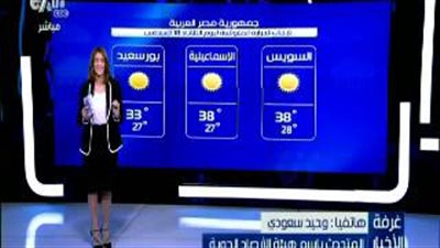 بالفيديو.. «الأرصاد»: تحسن نسبي ملموس في درجات الحرارة اليوم