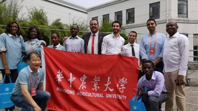 جامعة بنها تشارك في مؤتمر الخريجين الأفارقة بوسط الصين