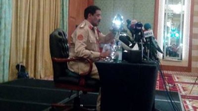 المسماري يعرض فيديو لذبح جنود ليبيين على يد الجماعات الإرهابية