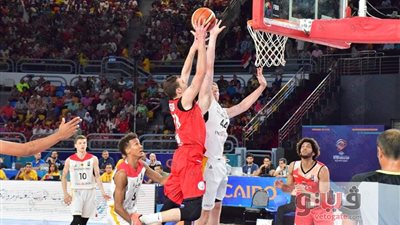 بالصور.. مصر تخسر أمام ألمانيا في مونديال «السلة» بالقاهرة