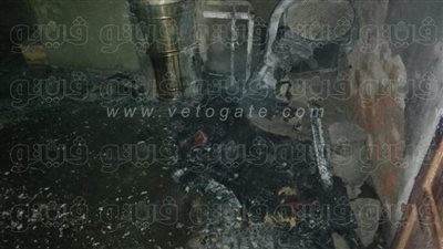 السيطرة على حريق هائل بعقار قديم في الغربية