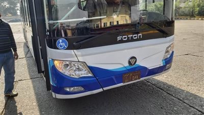 لأول مرة بشوارع القاهرة.. أتوبيس يعمل بالكهرباء 