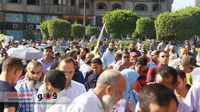 وصول مسيرة أنصار 