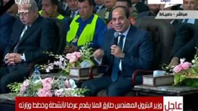بالفيديو.. السيسي: عدم الاستقرار وراء توقف مشروع نورس للبترول