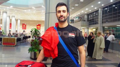 بالصور.. بعثة منتخب «التايكوندو» تصل مطار القاهرة
