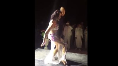 إيمي سلطان ترقص على أغنية «هوا هوا» في باريس