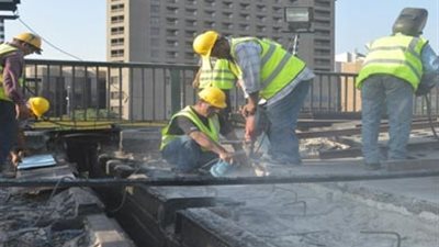 إغلاق جزئي لكوبري 6 أكتوبر لمدة شهر بسبب أعمال الإصلاحات