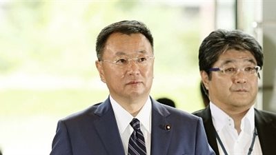 وزير الثقافة الياباني يزور المتحف المصري الكبير