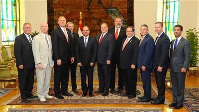 وفد الكونجرس يؤكد محورية الدور المصري بالشرق الأوسط