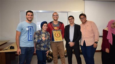 طلاب جامعة العلوم والتكنولوجيا بمدينة زويل يستضيفون مسابقة هالت 