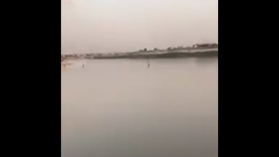 انخفاض منسوب مياه نهر دجلة يثير مخاوف نشطاء العراق (فيديو)