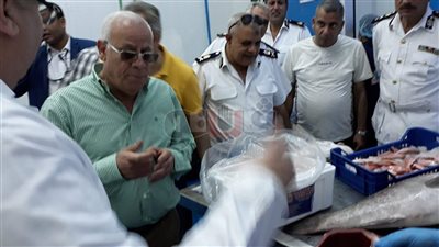 محافظ بورسعيد يتفقد المنطقة الصناعية (صور)