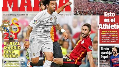 هدف «مارسيلو» حديث صحف إسبانيا