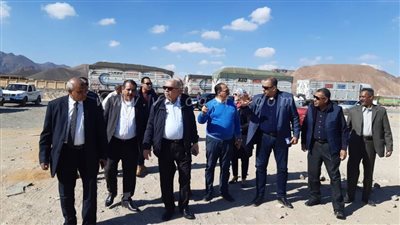 لجنة النقل بالبرلمان تتفقد التوسعات الجديدة بميناء سفاجا البحري