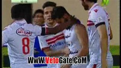 بالفيديو..باسم مرسي يعزز تقدم الزمالك بهدف ثان في مرمى المقاصة