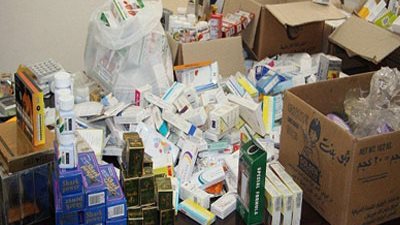 جمارك السلوم تحبط محاولة تهريب أدوية بـ3 ملايين جنيه