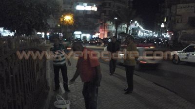 بالصور.. حملات نظافة مكبرة على ميادين وشوارع دمياط