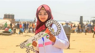 هاشتاج «#رزان_ النجار» يتصدر «تويتر» بعد تشييع جثمانها بغزة