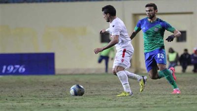 الزمالك يواصل تقدمه على المقاصة بهدف بعد 40 دقيقة