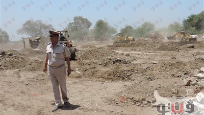 تنفيذ 46 قرار إزالة تعديات على أراضي أملاك دولة بالشرقية