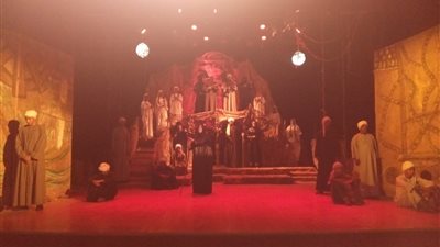 «الطود» تبدع بعرض «عرس زهران» بمعهد الفنون المسرحية (صور)