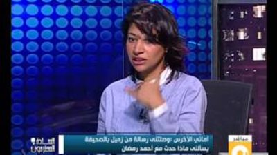 بالفيديو.. أماني الأخرس تكشف تفاصيل أزمتها مع مصور التحرير