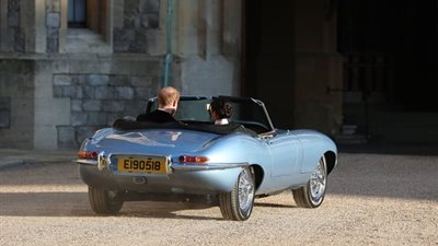 سيارة الأمير هاري طراز E-Type تصل تكلفتها إلى 680 ألف جنيه (صور)