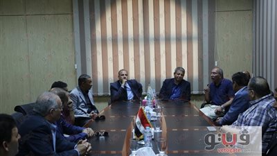 بالصور.. وزير الرياضة يناقش أوضاع أندية الإسكندرية