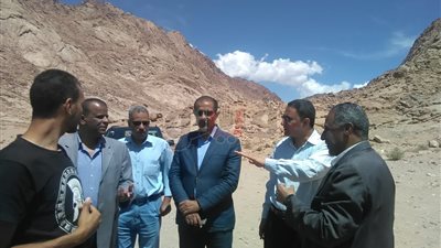 لجنة أثرية تتفقد دير سانت كاترين في جنوب سيناء