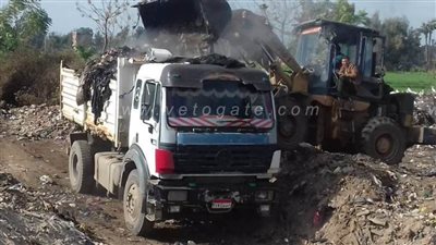 رفع 2200 طن قمامة بمحافظة المنوفية | صور