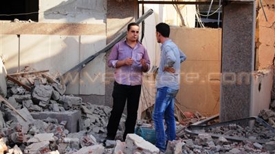 حى غرب شبرا الخيمة: حالة مبنى الأمن الوطنى آمنة