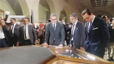 تفاصيل افتتاح معرض الحفائر الفرنسية في المتحف المصري بالتحرير |صور