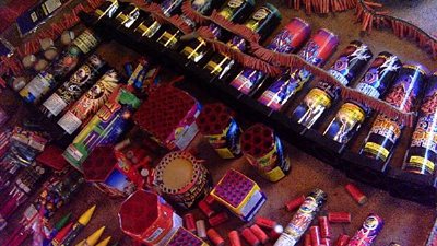 ضبط كميات من الألعاب النارية خلال حملة تموينية بالإسكندرية