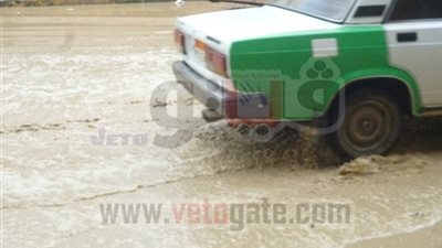 سقوط أمطار خفيفة على 