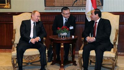 الرئاسة الروسية: مباحثات «بوتين» و«السيسي» لزيادة التبادل التجاري