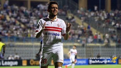 مصطفى فتحي يتقدم بالهدف الأول للزمالك في مرمى الاتحاد